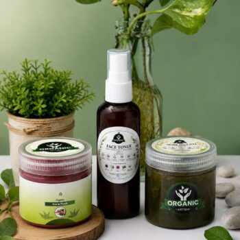 Acne Out Combo, Macha Face Pack, Rose Hydro and Tea Tree Face Tonar , Macha Acne Out Gel